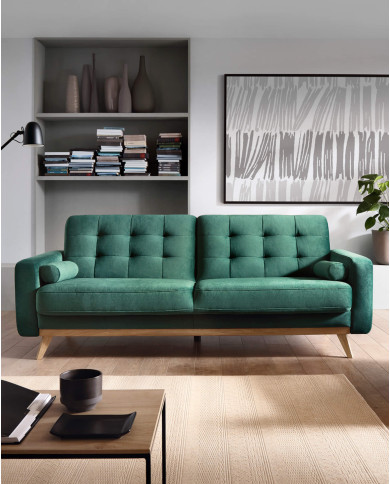 Sofa Nova 3F, funkcja spania, pojemnik, 2 dodatkowe poduszki dekoracyjne, Sweet Sit Sofa Nova 3F, funkcja spania, pojemnik, 2 dodatkowe poduszki dekoracyjne, Sweet Sit
