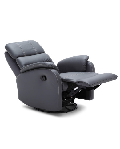 Fotel bujany i obracany Amber RE 1, funkcja relaks, regulacja elektryczna, Ideal Sofa Fotel bujany i obracany Amber RE 1, funkcja relaks, regulacja elektryczna, Ideal Sofa