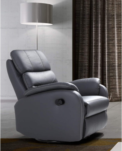 Fotel bujany i obracany Amber RE 1, funkcja relaks, regulacja elektryczna, Ideal Sofa Fotel bujany i obracany Amber RE 1, funkcja relaks, regulacja elektryczna, Ideal Sofa