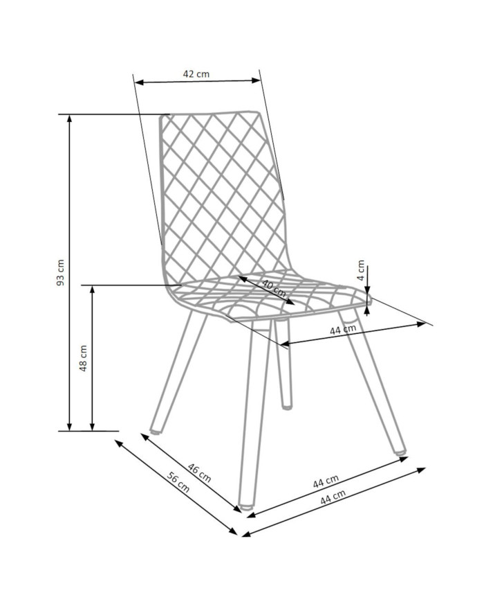 Krzesło K282 Beżowe-6