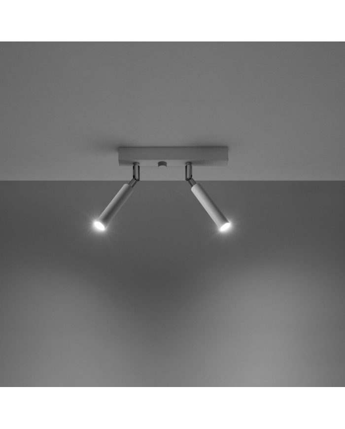 Lampa kierowana Eyetech, biały, 2 punkty świetlne, Sollux