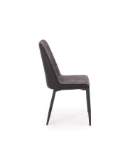 Krzesło K368 Popielate/czarne-2
