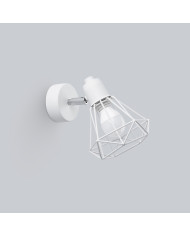 Lampa kierowna, kinkiet Artemis, biały, 1 punkt świetlny, Sollux