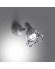 Lampa kierowna, kinkiet Artemis, biały, 1 punkt świetlny, Sollux