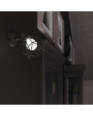Żyrandol, lampa kierowana Artemis, czarny, 3 punkty świetlne, Sollux