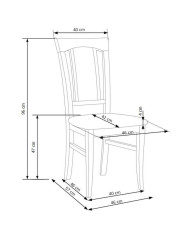 Krzesło Konrad Białe Inari 91-5