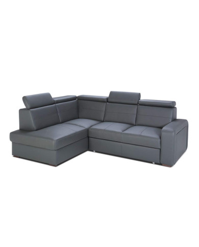Narożnik Basic 2, funkcja spania, pojemnik, regulowane zagłówki, Ideal Sofa Narożnik Basic 2, funkcja spania, pojemnik, regulowane zagłówki, Ideal Sofa