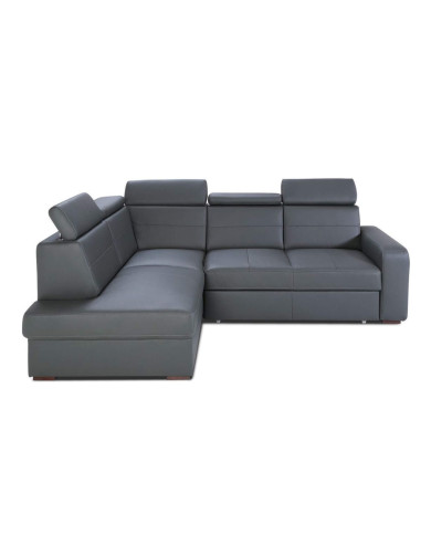 Narożnik Basic 2, funkcja spania, pojemnik, regulowane zagłówki, Ideal Sofa Narożnik Basic 2, funkcja spania, pojemnik, regulowane zagłówki, Ideal Sofa
