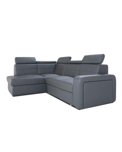 Narożnik Basic 2, funkcja spania, pojemnik, regulowane zagłówki, Ideal Sofa Narożnik Basic 2, funkcja spania, pojemnik, regulowane zagłówki, Ideal Sofa