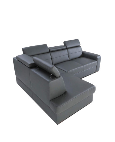 Narożnik Basic 2, funkcja spania, pojemnik, regulowane zagłówki, Ideal Sofa Narożnik Basic 2, funkcja spania, pojemnik, regulowane zagłówki, Ideal Sofa