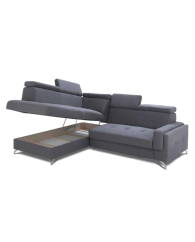 Narożnik Roma, funkcja spania, pojemnik, regulowane zagłówki, Ideal Sofa Narożnik Roma, funkcja spania, pojemnik, regulowane zagłówki, Ideal Sofa