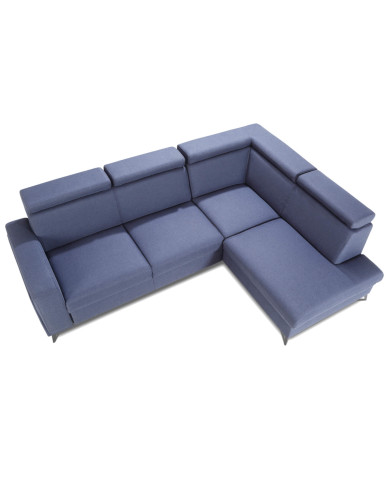 Narożnik Enzo, funkcja spania, pojemnik, regulowane zagłówki, Ideal Sofa Narożnik Enzo, funkcja spania, pojemnik, regulowane zagłówki, Ideal Sofa