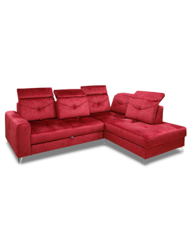 Narożnik Vocal, funkcja spania, pojemnik, przesuwane oparcia, regulowane zagłówki, Ideal Sofa Narożnik Vocal, funkcja spania, pojemnik, przesuwane oparcia, regulowane zagłówki, Ideal Sofa