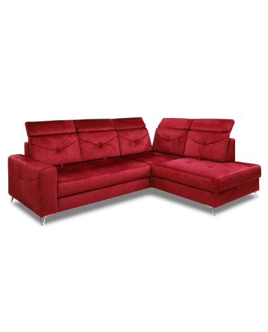 Narożnik Vocal, funkcja spania, pojemnik, przesuwane oparcia, regulowane zagłówki, Ideal Sofa Narożnik Vocal, funkcja spania, pojemnik, przesuwane oparcia, regulowane zagłówki, Ideal Sofa