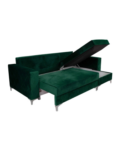 Super cena! Narożnik Massimo, funkcja spania, pojemnik, tkanina dedykowana, Antex