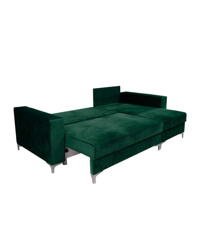 Super cena! Narożnik Massimo, funkcja spania, pojemnik, Kronos19/ Tropic1, prawy, Antex