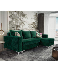 Super cena! Narożnik Massimo, funkcja spania, pojemnik, tkanina dedykowana, Antex