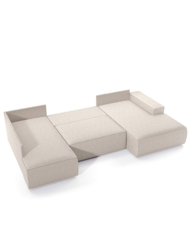 Narożnik Fiord U2 120, funkcja spania, pojemnik, PIASKI Narożnik Fiord U2 120, funkcja spania, pojemnik, PIASKI