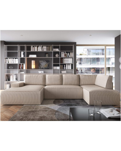 Narożnik Fiord U2 140, funkcja spania, pojemnik, PIASKI Narożnik Fiord U2 140, funkcja spania, pojemnik, PIASKI