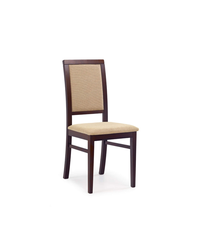 Krzesło Sylwek 1 Ciemny orzech Torent Beige-1