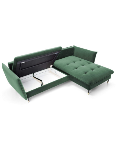 Narożnik Glam, funkcja spania, pojemnik, PIASKI Narożnik Glam, funkcja spania, pojemnik, PIASKI