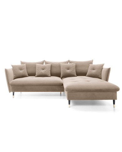 Narożnik Glam, funkcja spania, pojemnik, PIASKI Narożnik Glam, funkcja spania, pojemnik, PIASKI