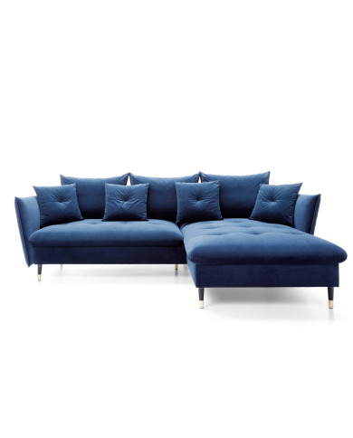 Narożnik Glam, funkcja spania, pojemnik, PIASKI Narożnik Glam, funkcja spania, pojemnik, PIASKI