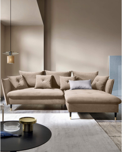 Narożnik Glam, funkcja spania, pojemnik, PIASKI Narożnik Glam, funkcja spania, pojemnik, PIASKI