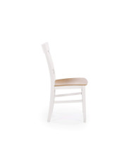 Krzesło Tutti Białe/dąb miodowy-2