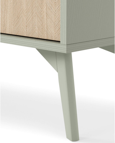 Komoda Forest KSZ106, szuflady, Eukaliptus/ Jodełka skandi, PIASKI Komoda Forest KSZ106, szuflady, Eukaliptus/ Jodełka skandi, PIASKI