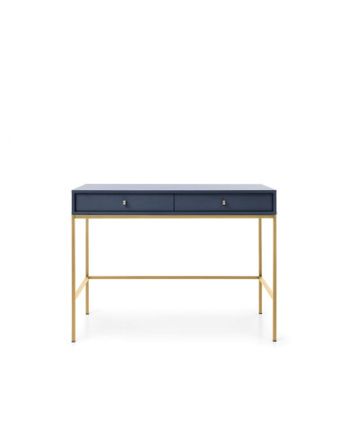 Toaletka, konsola Mono MT104, szufladki, Granatowa/ Złota rama, PIASKI Toaletka, konsola Mono MT104, szufladki, Granatowa/ Złota rama, PIASKI
