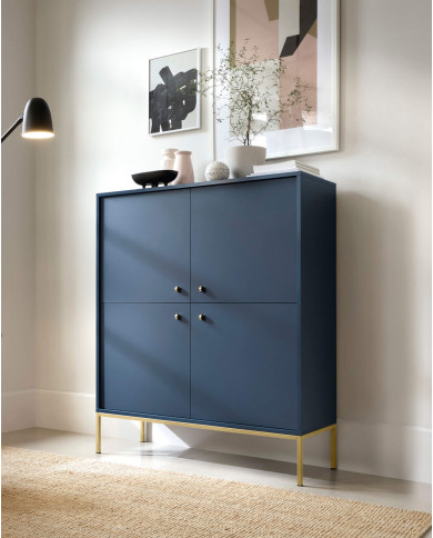 Toaletka, konsola Mono MT104, szufladki, Granatowa/ Złota rama, PIASKI Toaletka, konsola Mono MT104, szufladki, Granatowa/ Złota rama, PIASKI