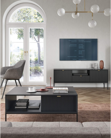 Toaletka, konsola Nova T104, szufladki, Czarna/ Czarna rama, PIASKI Toaletka, konsola Nova T104, szufladki, Czarna/ Czarna rama, PIASKI