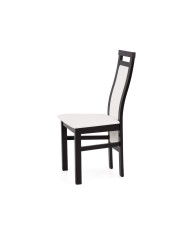 Krzesło Adam, drewniane, tapicerowane siedzisko i oparcie, Femix