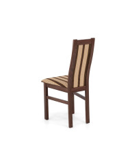 Krzesło Aga, drewniane, tapicerowane siedzisko i oparcie, Femix