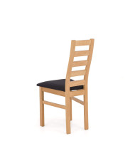 Krzesło Alex, drewniane, tapicerowane siedzisko, Femix