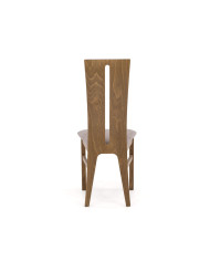 Krzesło Andre 1, drewniane, tapicerowane siedzisko, Femix