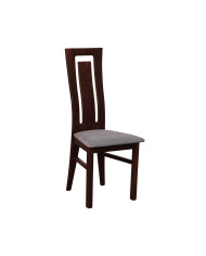 Krzesło Andre 2, drewniane, tapicerowane siedzisko, Femix