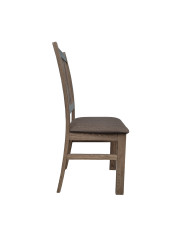 Krzesło Borys, drewniane, tapicerowane siedzisko, Femix