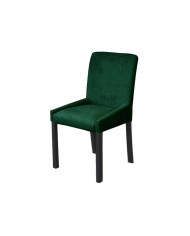 Krzesło Bueno, drewniane, tapicerowane siedzisko i oparcie, Femix