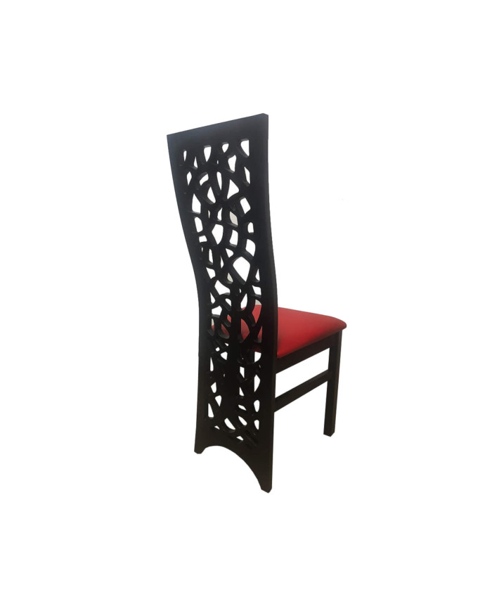 Krzesło Drzewko, drewniane, tapicerowane siedzisko, Femix