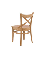 Krzesło Krzyżak Nowy, drewniane, Femix