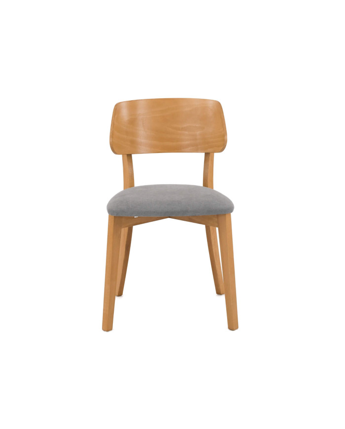 Krzesło Malmo, drewniane, tapicerowane siedzisko, Femix