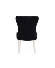 Krzesło Matrix, drewniane, tapicerowane siedzisko i oparcie, Femix