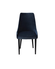 Krzesło OKS, drewniane, tapicerowane siedzisko i oparcie, Femix