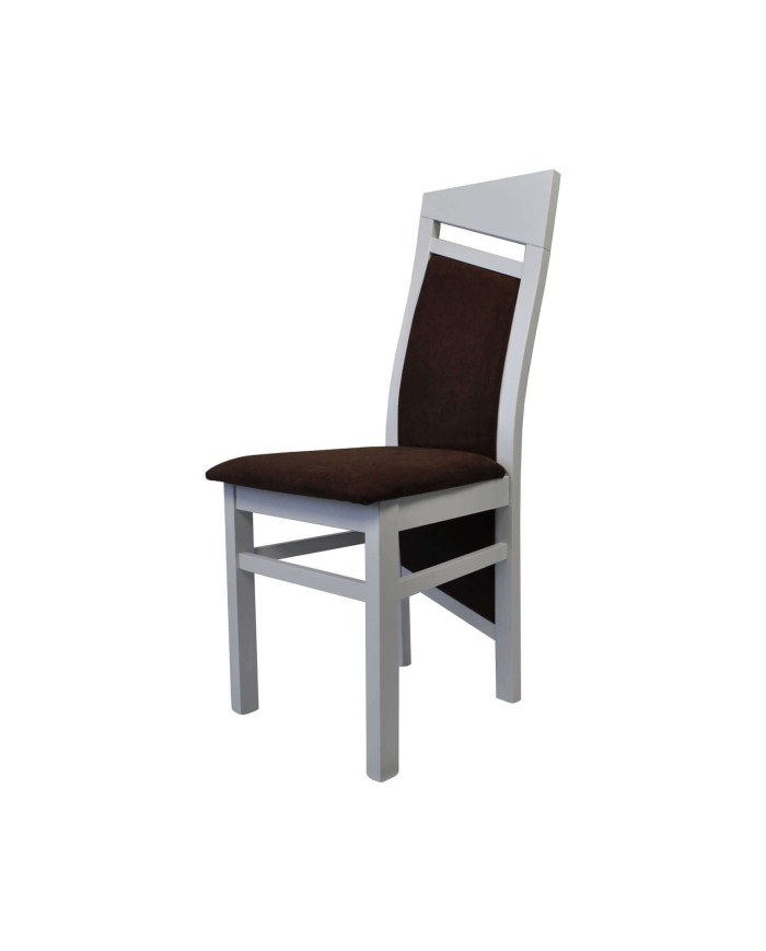 Krzesło Piotr, drewniane, tapicerowane siedzisko i oparcie, Femix