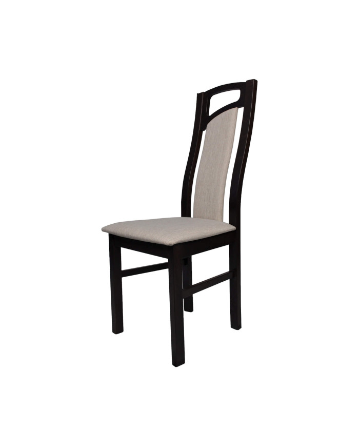 Krzesło Romano, drewniane, tapicerowane siedzisko i oparcie, Femix