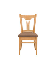 Krzesło Roxi, drewniane, tapicerowane siedzisko, Femix