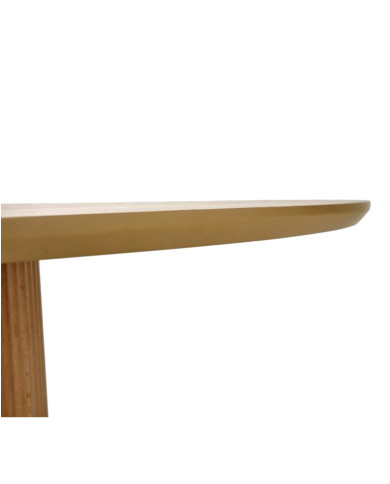 Stół kolumnowy Lopez, okrągły, 120/120/78 cm, okleina naturalna, dąb naturalny, HALMAR Stół kolumnowy Lopez, okrągły, 120/120/78 cm, okleina naturalna, dąb naturalny, HALMAR