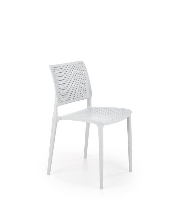 Krzesło K514, polipropylen, jasny niebieski